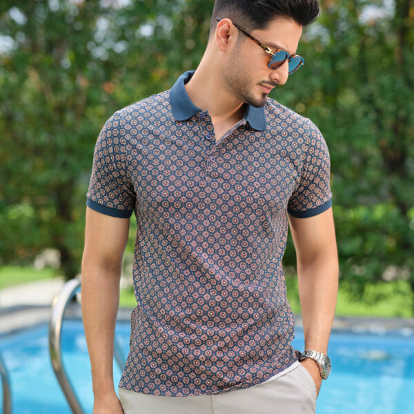 Richman Men’s Ash Color Stripe image 2